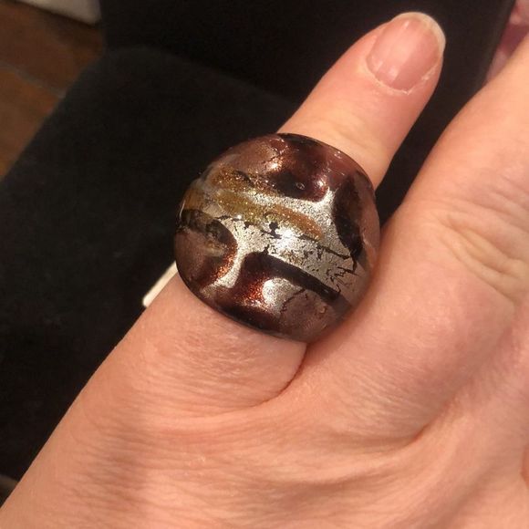 Women’s Hand Blown Glass Rings Sizes 5.25 - 8 - Picture 13 of 13